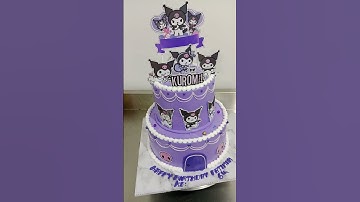 Thumbnail of kue ulang tahun topper kuromi