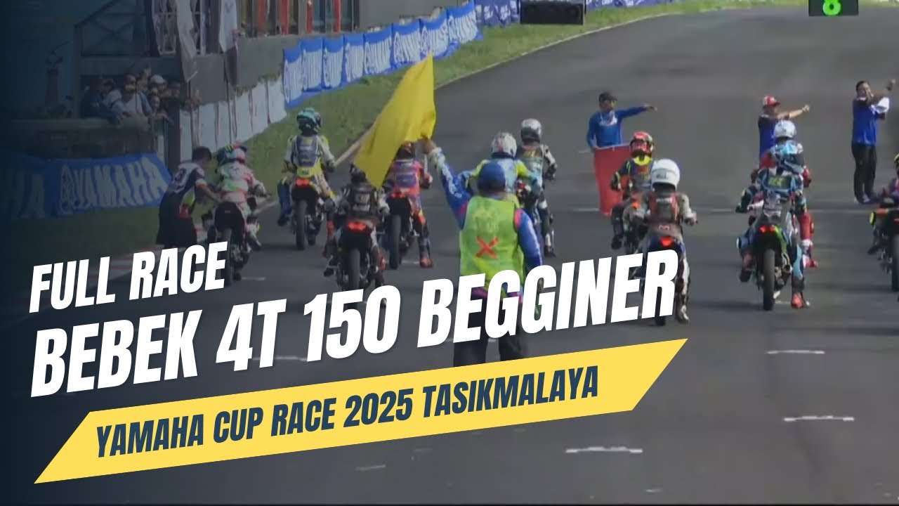 Full Race Bebek 4T 150 Begginer || Yamaha Cup Race 2025 Tasikmalaya