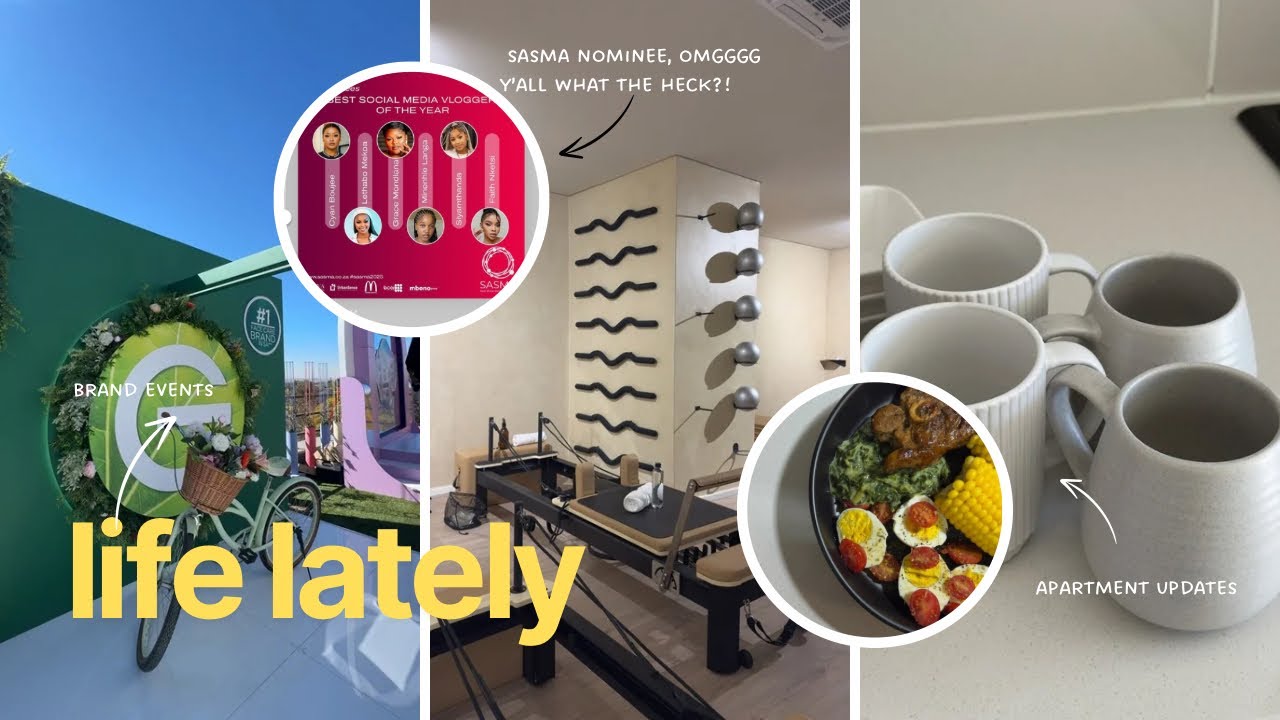 #lifelately | SASMA nominee? OMG! 🥹 brand events, apartment updates + many more