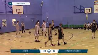 Canterbury High School Vs Bhasvic - Week 13 201718 Season