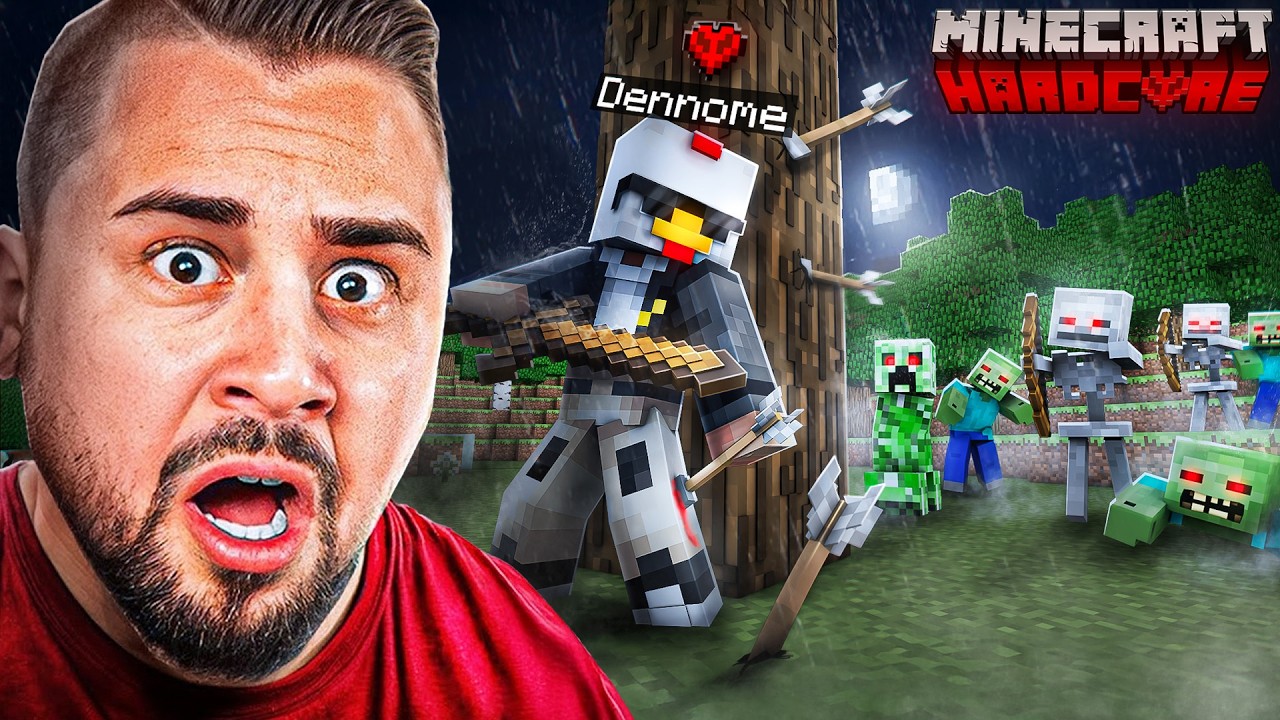 Ich spiele SEED 666 in HARDCORE Minecraft..