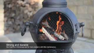 Cast Iron Chimeneas from La Hacienda