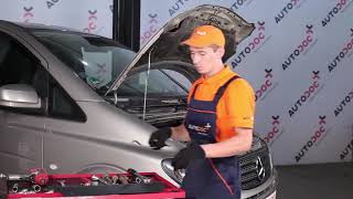 Kā mainīties Amortizators MERCEDES-BENZ VITO / MIXTO Box (W639): bezmaksas video