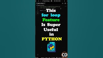 This for loop Feature Is Super Useful In Python #python #programming #coding