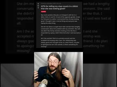 AITA for telling my step-cousin in a bikini that she was looking good? | r/AITA | Brian's Advice 189