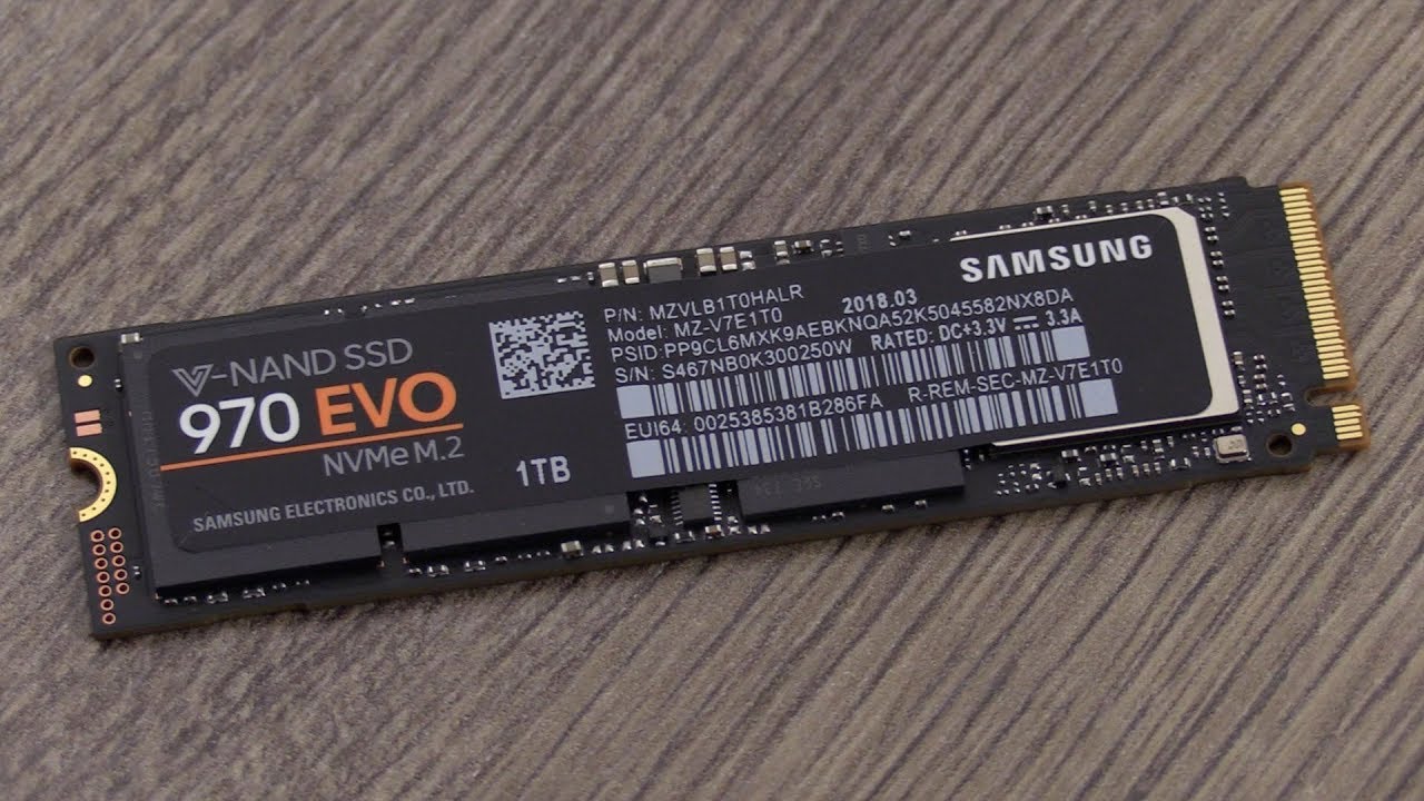 Samsung Evo 970 Греется