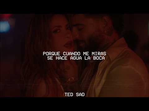 Maluma, Shakira - AGUA (Letra/Lyrics)