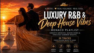 Luxury R&B & Deep House Vibes | Monaco Playlist— Smooth Grooves, Ocean Views & Endless Summer Nights