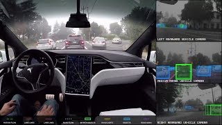 Как работает автопилот Tesla - Autopilot Full Self Driving Hardware