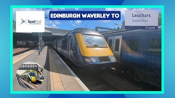 Edinburgh Waverley To Leuchars Class 43 ScotRail HST