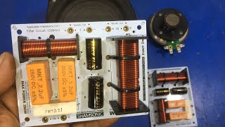 speaker crossover connection