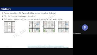 Optimization Techniques: Theory, Practice and Emerging Applications - Day 2
