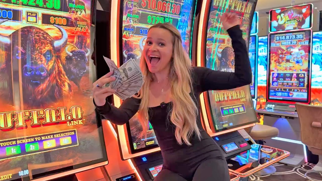 huge casino slot jackpots She Was DESTINED To Win Big On Slots!