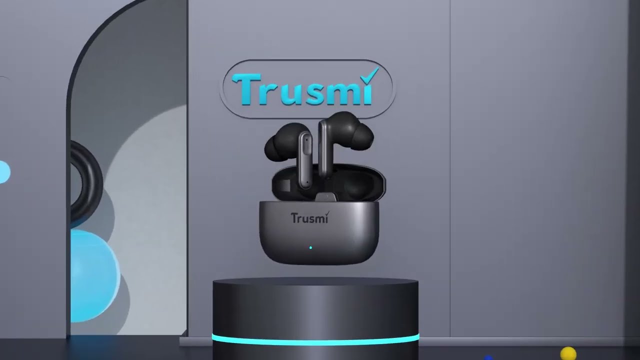 Trusmi ENC Zinc Alloy Metal Wireless Earphone