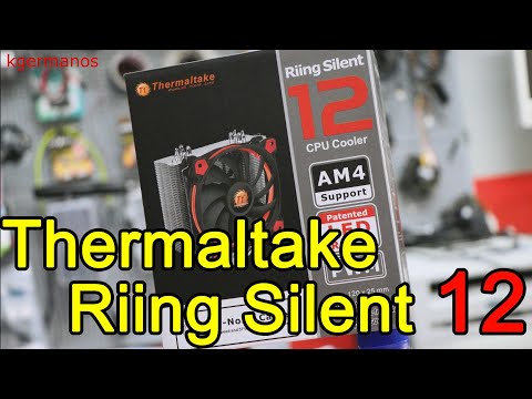 Thermaltake Riing Silent 12 cpu cooler