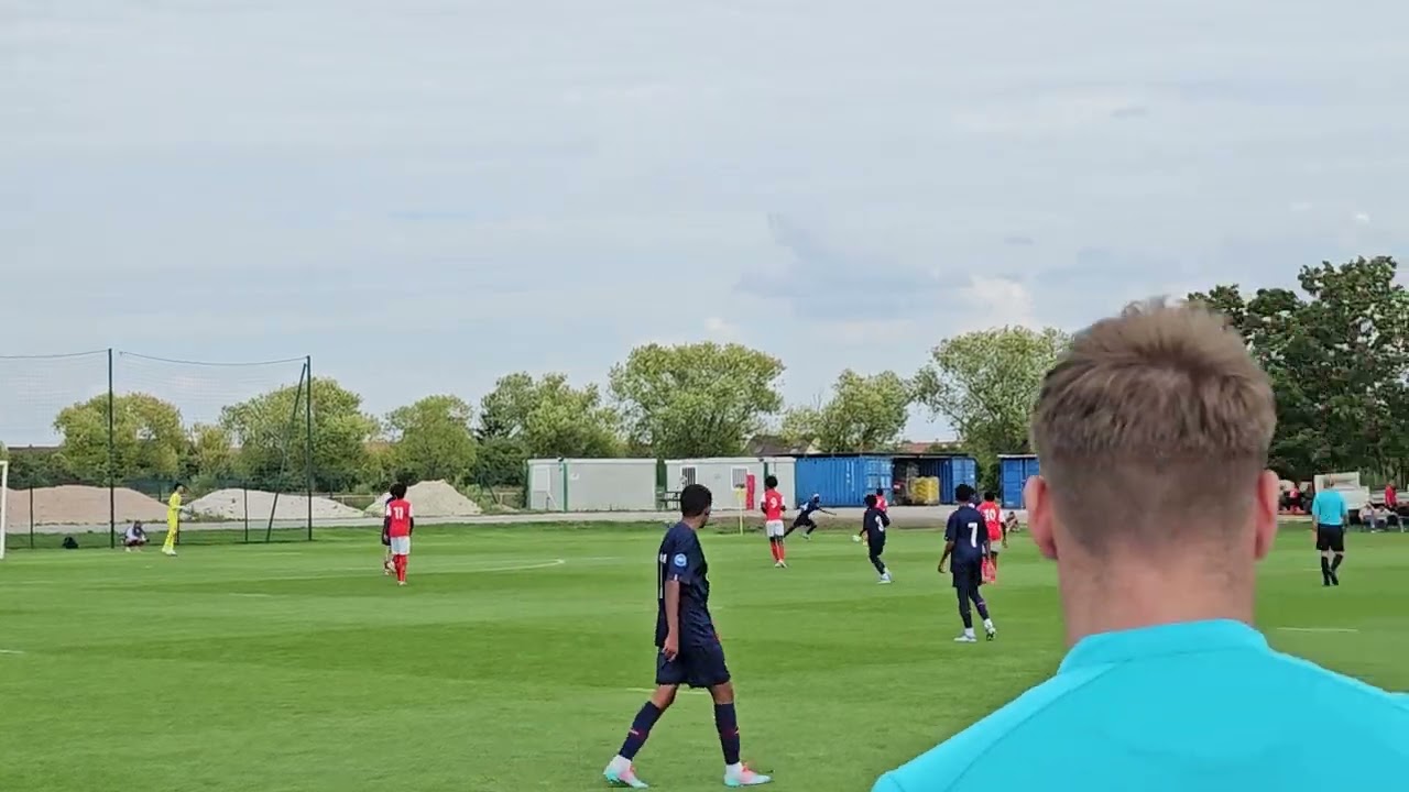 STADE DE REIMS U17 VS PSG ( 3=5 ) 26/07/25. FRIENDLY MATCH.