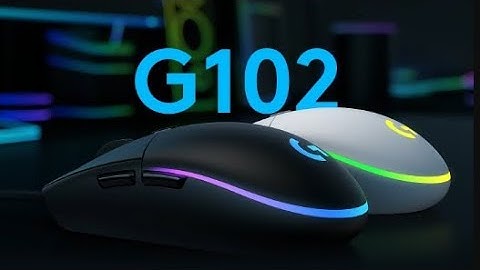 Check chuột Logitech G102 chính hãng