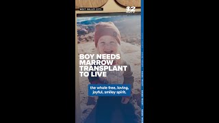 West Valley firefighter's son in need of bone marrow transplant to survive rare disease