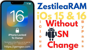 iCloud Bypass iOS 16.3 without SN Change iPhones and iPADs with #Zestilea Ramdisk Tool