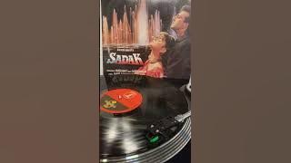 Tumhein Apna Banane Ki Kasam song from Film: Sadak 45RPM Vinyl Record! RARE 1991 pressing