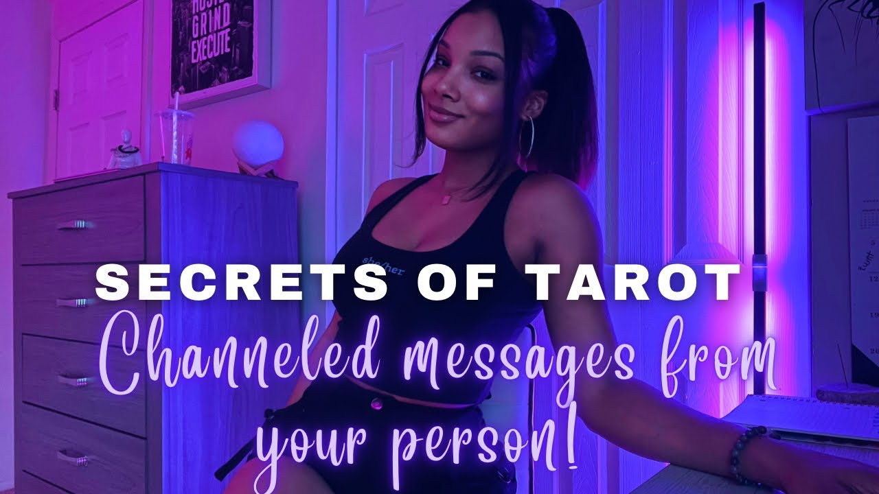 🔮PICK A CARD- **spills tea*😭CHANNELED MESSAGES FROM YOUR PERSON !!!❤️‍🔥🥰😋 #tarot #pickacard