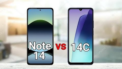 Redmi Note 14 vs Redmi 14C