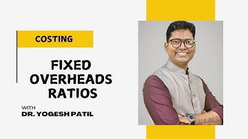 Important Ratios explained for CA|CMA|MBA|CS|BAF|B.Com  by Dr. Yogesh Patil