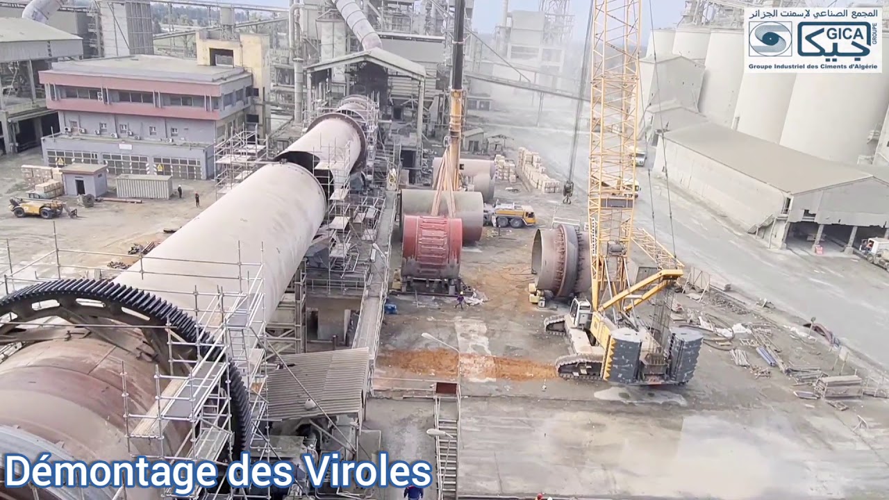 changement de deux tronçons de la Virole four de la 2ème ligne.ecde chlef