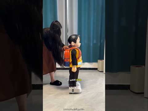 حاولت الفتاة إرسال روبوتها إلى المدرسة لكنه رفض 