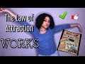 THE LAW OF ATTRACTION WORKS!| Vision Board UPDATE + EXPLAINED| IAMSTEPHANIEGRACE