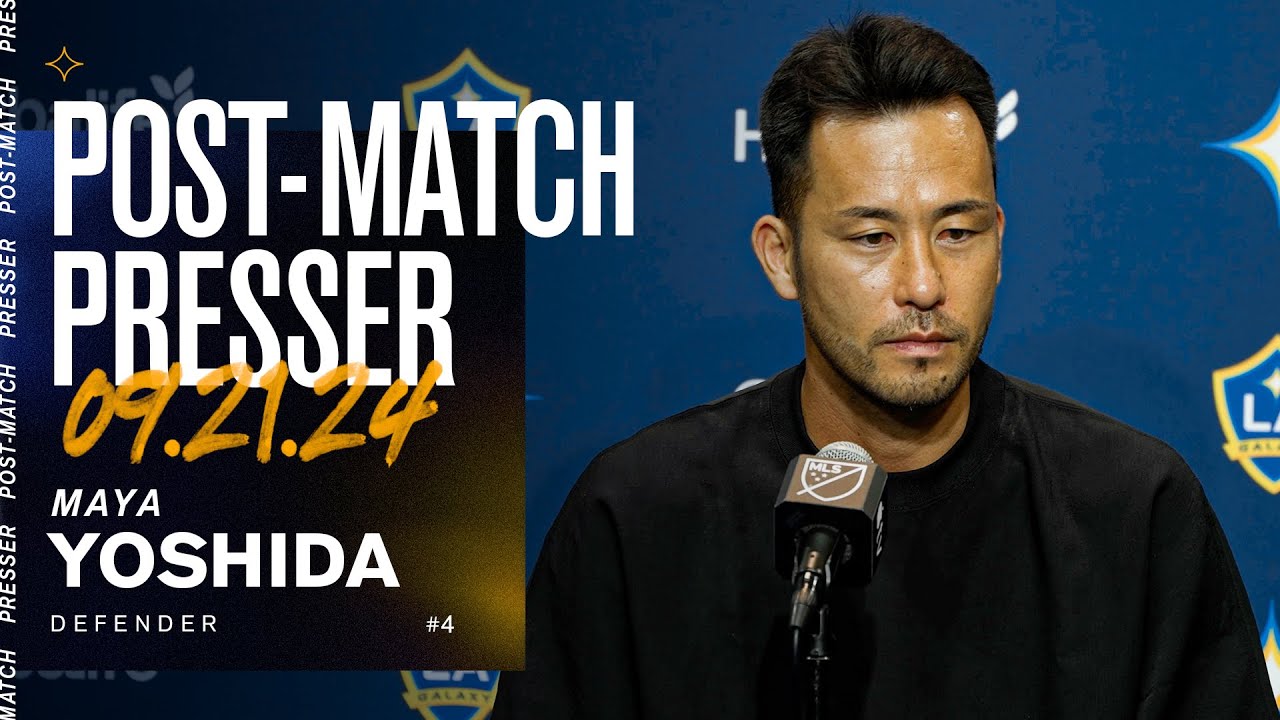 Maya Yoshida, Post-Match Presser | 9.21.24 - YouTube