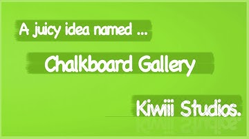 iPad Gallery | Chalkboard | Codecanyon Scripts and Snippets