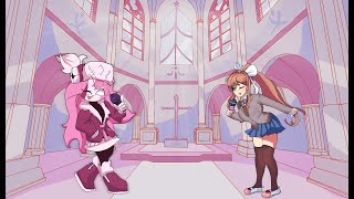 Friday Night Funkin': Zavodilla HD (But Sarvente And Monika HD Sing It)