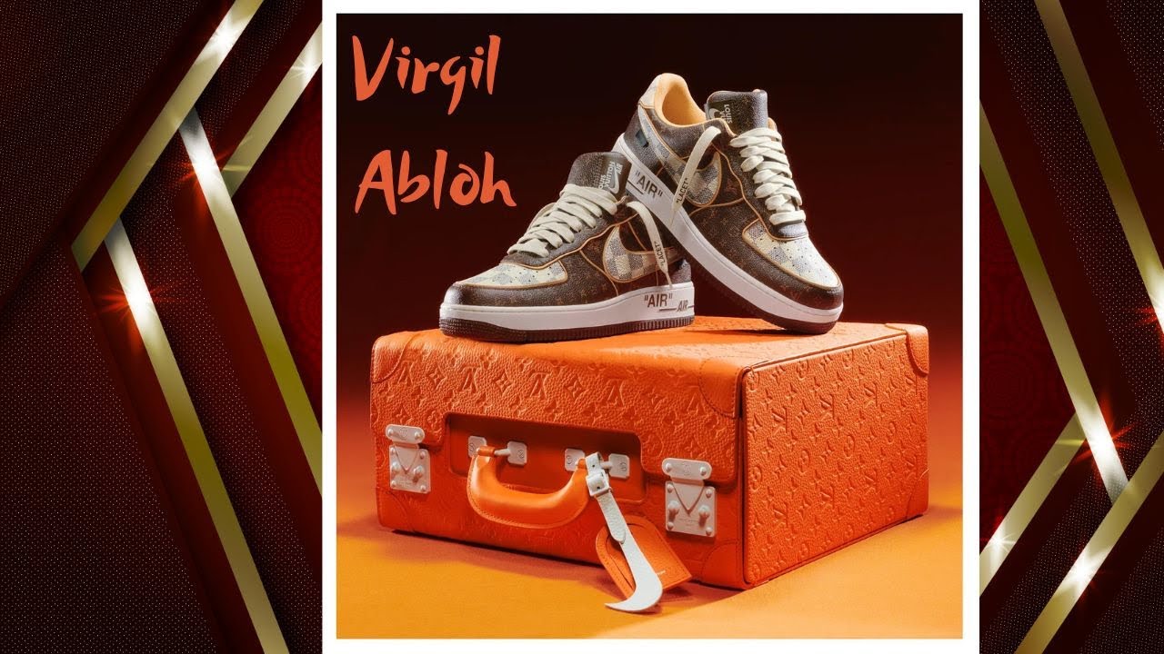 Louis Vuitton Virgil Abloh x Nike Air Force 1 Sneakers 43 / 10