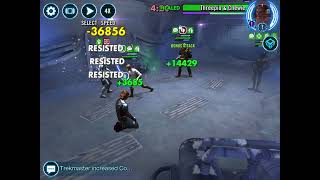 SWGOH - GAC - 3v3 - GAS vs CLS, Chewpio (DC9) - FAIL