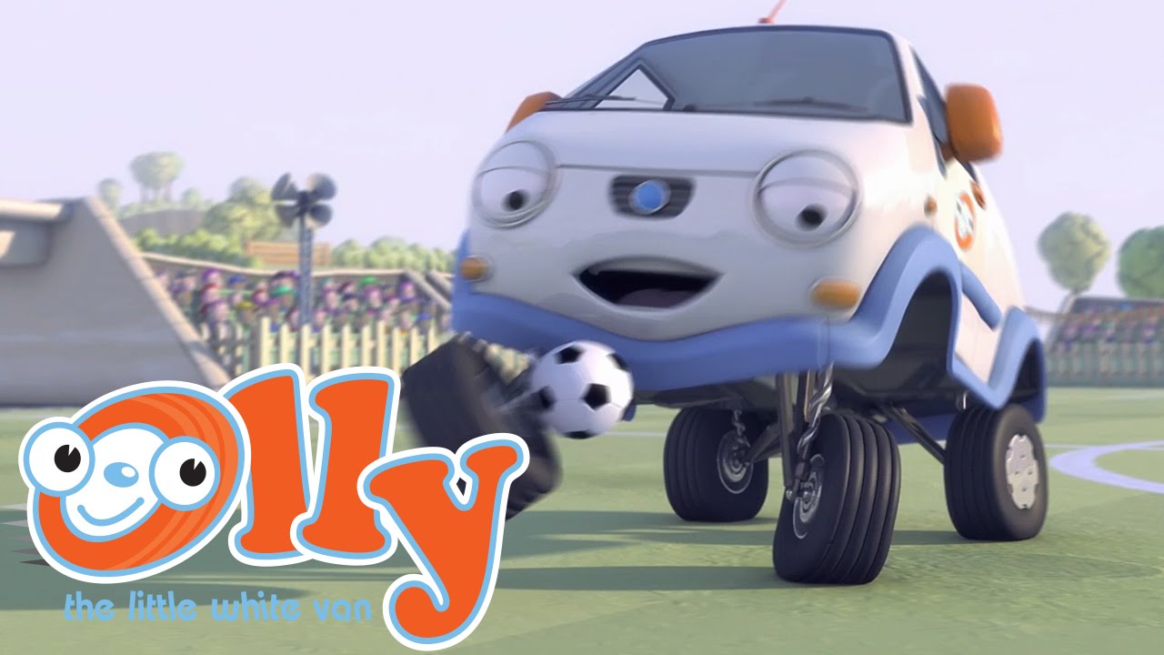 Olly The Little White Van | The Bumpton Cup Song - YouTube