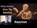 Putri ariani reaction    over the rainbow   magical performance