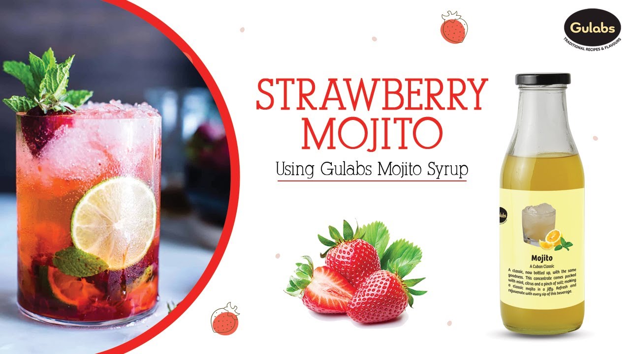 Strawberry Mojito Mojito Sharbat Recipes Best Drink Recipes