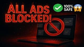How to Block🚫All Ads on PC (Windows 10/11) | 100% Working Ad Block Method-2026
