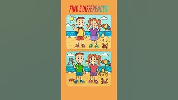 ONLY 1% FIND ALL 5 DIFFERENCES