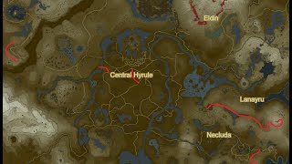 Unmarked/Secret Paths in Breath of the Wild