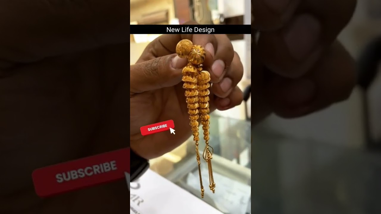 New model Gold Earring 🔥 styling design❤️😘 