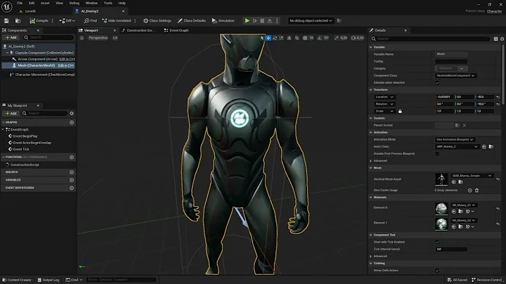 UE5 - Tutorial #-41 - Game Dev -  AI - NPC #1