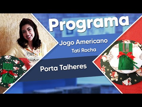 JOGO AMERICANO e PORTA TALHERES