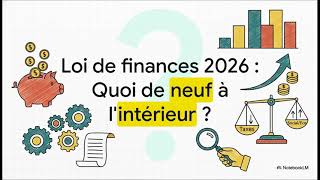 Loi De Finances 2026 Maroc - Plf26