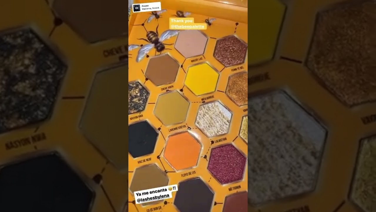 🐝 The Bee Palette is worth all the buzz it’s buzzing with beauty lenalashes.com/bee-palette/ 🐝