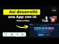 Desarrollé esto en horas: app de servicios profesionales con IA