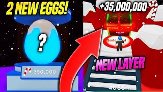 2 *NEW* EGGS AND CHRISTMAS REALM LAYER IN BUBBLE GUM SIMULATOR UPDATE!! (Roblox) screenshot 4