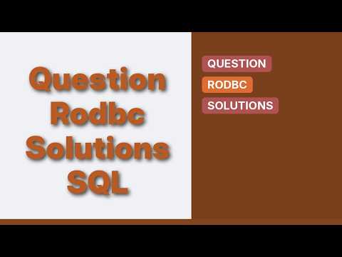 RODBC Temporary Table Issue when connecting to MS SQL Server (2 Solutions!!)