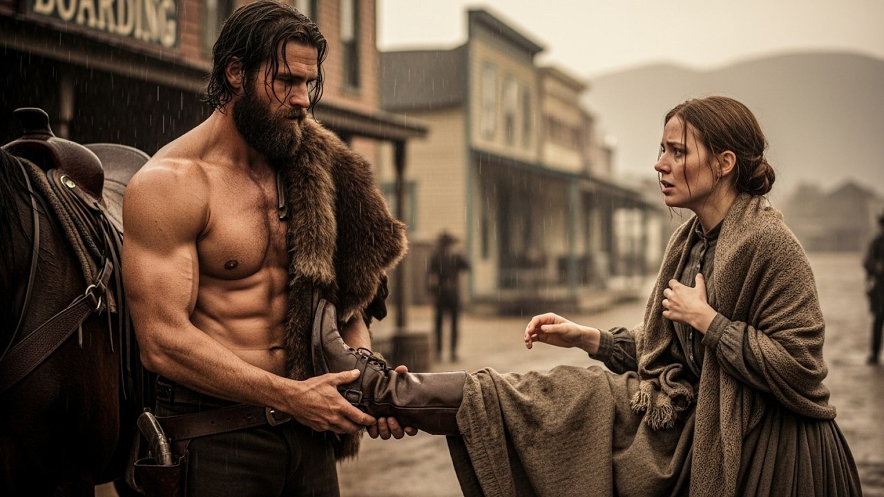 Mountain Man Saw Her Flinch When Men Raised Hands—He Raised His Hands Only to Hold Her Gently